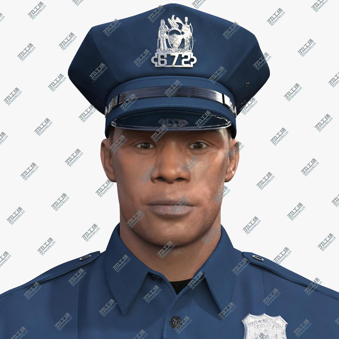 images/goods_img/2021040162/African American NYPD Cop Rigged Fur 3D model/1.jpg